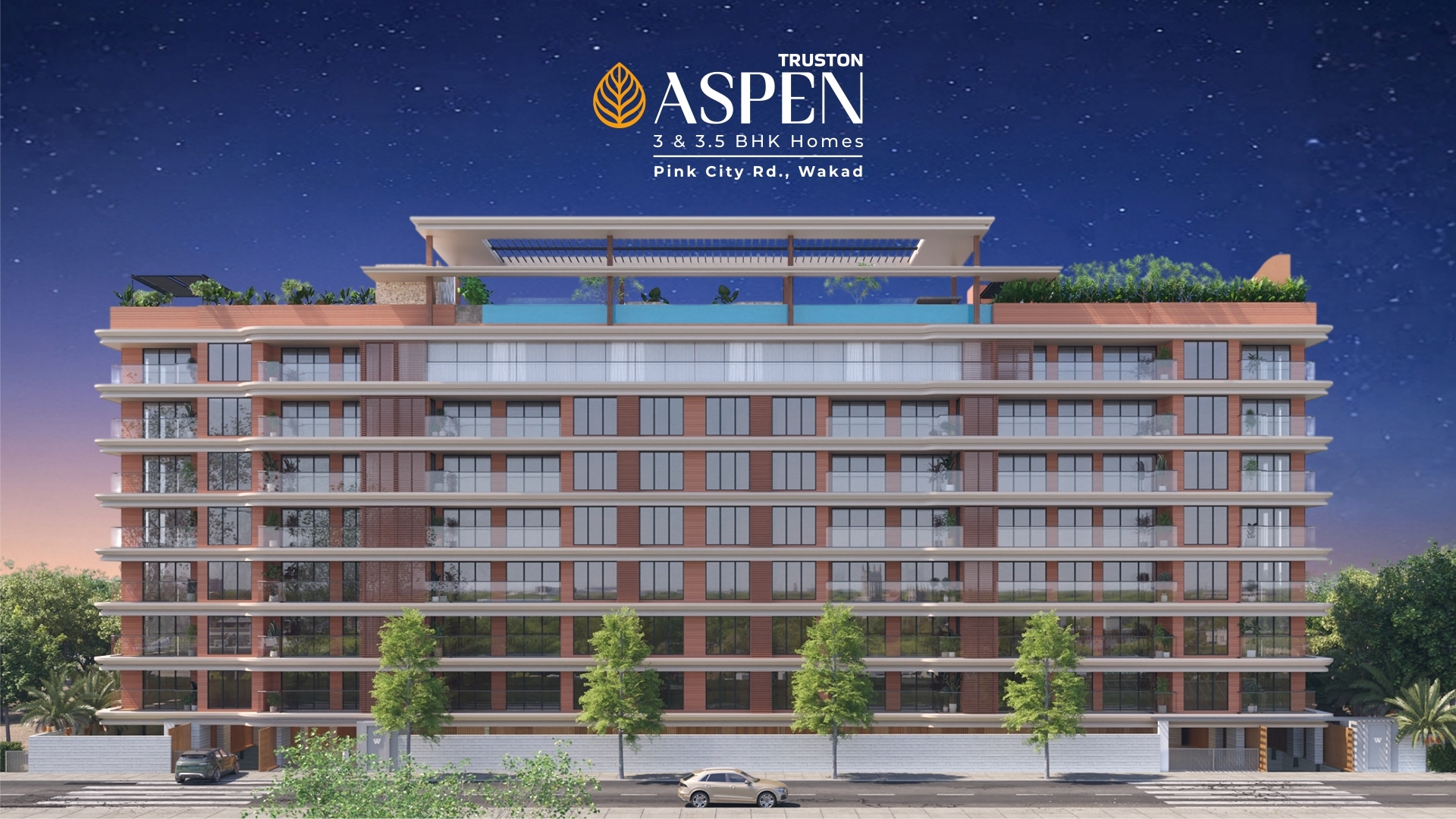 Premium 3.5 & 3 BHK Exclusive Residences at Truston Aspen in Wakad, Pune